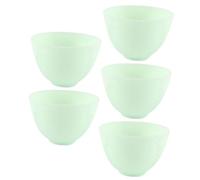 Beaupretty 5pièces Bol à Masque Mélangeur Silicone Pour Masques Faciaux Faits Maison Pour Mélanger Ingrédients De Soins De Peau