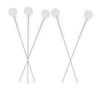 Beaupretty 5pièces Brosse De Nettoyage Softy Tip Nylon Pour Bouteilles Et Fioles Brossette Pour Nettoyage Intérieur Et Fond Des Flacons