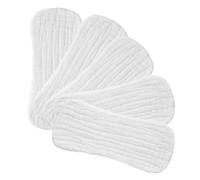 Beaupretty 5pièces Couches Lavables pour Bébés Coton Doublures Respirantes Non Blanchies Lot de Inserts Absorbants Nés et Jeunes Garçon Fille