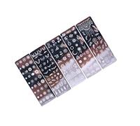 Beaupretty 5pièces Plaques De Stamp Nail Art Modèles Floraux Pour Manucure Accessoires De Décoration Pour Femmes