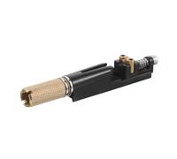 Beaupretty 6 Cordes Pont de Guitare Électrique Laiton sans Tête pour Guitare à Cordes Ajustement Construction Surface Lisse pour