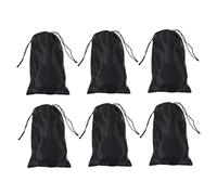 Beaupretty 6 pièces à Perruques Satin Lot Cordon de Serrage pour Extensions de Cheveux Rangement Pratique et Durable pour Voyage et Maison