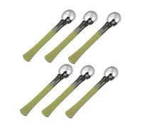 Beaupretty 6 pièces Bâtonnets de Massage pour Yeux Applicateurs Pratiques pour Crème Contour des Yeux Améliore Hydratation et Réduit Poches Facile à Nettoyer Transporter