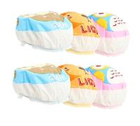 Beaupretty 6 Pièces Bonnet De Animal De Bande Dessinée Bonnet De Pour Enfants Bonnet De Pour Enfants Bonnets De Bonnet De Bain Pour Enfants Bonnet De Bain Élastique Bonnets De Protection De