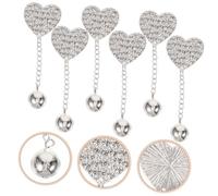 Beaupretty 6 Pièces Broches Cœurs Élégantes Épingles de Sécurité Durables Accessoires de Mode Raffinés pour Femmes Décorations pour Vêtements et Sacs Bijoux Délicats pour et Événements