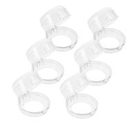 Beaupretty 6 pièces Couvre Boutons de Cuisinière à Gaz Transparent Lot de Protection Sécurisée pour Garçon Fille Installation Facile Garde pour Cuisine et Cuisinière à Gaz