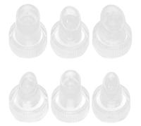 Beaupretty 6 Pièces Embouts de Rechange en Plastique pour Machine de Soin du Visage, Têtes Faciles à Remplacer et Portables, Accessoires Indispensables pour Nettoyage Profond Peau