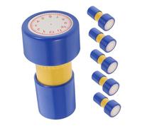 Beaupretty 6 Pièces Horloge Encrés pour Garçon Fille Outils Pédagogiques de Reconnaissance Accessoires Apprentissage Amusants pour Écoles et Élémentaires