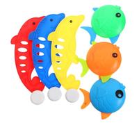 Beaupretty 6 pièces Jeu de Plongée Piscine pour Garçon Fille Ans Jouets Poissons et Dauphins Colorés Résistants Danger pour Peau Stimulation Sensorielle et Apprentissage Natation