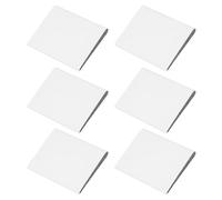 Beaupretty 6 Pièces Joint d'Angle de Porte Extérieure Auto-Adhésif, Mousse PU, Blanc, Bande d'Étanchéité pour Cadre de Porte, Bloque l'Air Froid, Installation Facile