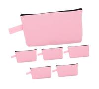 Beaupretty 6 Pièces Lot Maquillage Toile Multifonction avec Capacité pour Cosmétiques et Accessoires de Voyage Trousse de Toilette Pratique pour Artistes Maquilleurs Étudiants et