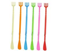 Beaupretty 6 pièces Multifunctional Two Ended Shoehorn Tool With Massage Claws Plastic Shoe Lifters For Easy Wearing And Back Scratching
