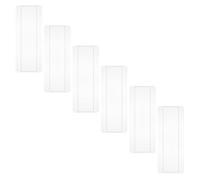 Beaupretty 6 Pièces Palette De Vernis à Ongles Tableau D'affichage De Vernis à Ongles Fournitures D'art Transparent