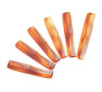 Beaupretty 6 Pièces peigne brosse démêlante brosse à cheveux en poils de sanglier coupe de cheveux Hommes haircut coiffeuse fourniture de coiffure brosse à cheveux élégante Light Brown