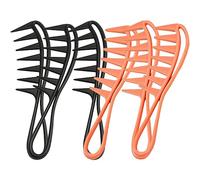 Beaupretty 6 Pièces peigne curls wavy hair coiffeur hair brush hair charms barbir enchevêtrement hair toppers comb coifeuse coiffeuse brosse demelante cheveux bouclés outil de coiffure abdos