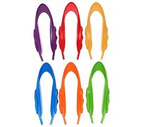Beaupretty 6 pièces Pinces Plastique Colorées pour Garçon Fille Jouets Éducatifs pour Exercices de et Développement des Capacités Observation