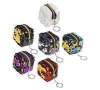 Beaupretty 6 Pièces Sequins Lot de Colorés pour Anniversaire pour Famille