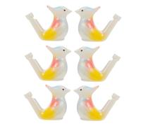 Beaupretty 6 pièces Sifflets Céramique Colorés Oiseau Eau Jouets pour Fête Garçon Fille Anniversaire Couleur Aléatoire Couleur Aléatoire
