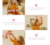 Beaupretty 6pièces Bracelets Licorne à Perles Colorées Pour Filles Et Bébés Bijoux De Fête De Jouets Pour Tout-petits