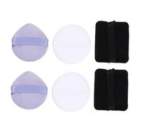 Beaupretty 6pièces Éponge à Maquillage Réutilisable Puff Confortable Pour Fond De Teint Et Kit Pratique Pour Maquillage