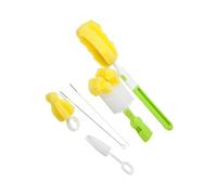 Beaupretty 6pièces Lot de Brosses pour Biberon et Biberon Allaitement Vertes Nettoyeuses Efficaces