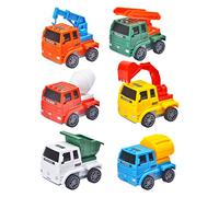 Beaupretty 6Pièces Mini Voitures Jouets pour Garçon Fille Voitures à Friction Colorées Stimule Imagination Développement Intellectuel Pratique et pour Garçons