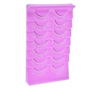 Beaupretty 7 Paires lash extension faux bande recourbe-cils cosplayer faire la fête vaporeux regarder duo fouetter cils blancs fibre artificielle