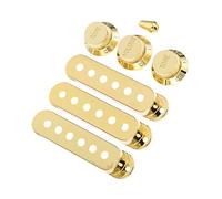 Beaupretty 7 pièces Couvercles de Pickup pour Guitare Électrique Ensemble de Doré pour Micros Humbucker Accessoires Pratiques pour Guitaristes et Luthiers
