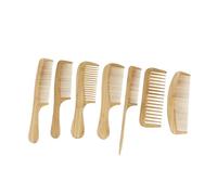 Beaupretty 7 pièces Set de Peignes et Brosses Antistatiques pour Cheveux Démêlage Doux et Massage Chevelu Accessoires Coiffure Mixte pour Hommes et Femmes