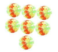 Beaupretty 7Pièces Boule Aspiration Lumineuse Interaction Parent Garçon Fille Boules à Ventouse Multicolores pour Fête pour Garçons et Filles