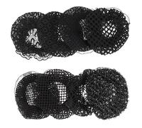 Beaupretty 8 Pcs Haute Élastique Respirabilité Net Poche Gland Pinces À Cheveux Élastiques Accessoires De Cheveux Légers Chignon Perruques Pour Femmes Pinces À Chignon Pour Femmes Attaches