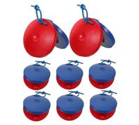 Beaupretty 8 Pièces Bois pour Garçon Fille Instruments à Percussion Manuels Ergonomiques pour Initiation Musicale Précoce et Développement Coordination