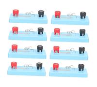 Beaupretty 8 pièces Bulb Holder Kit pour Expérience Électricité Douille Lampe Vis Petite Cours Physique Collège Montage Circuit Simple et Matériel Enseignement Scolaire