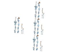 Beaupretty 8 Pièces corde à cheveux tressée grattoir à miettes accessoires pour cheveux tressés bijoux de dreadlocks hair charms hair toppers charmes de tresse charmes de cheveux tressés jade