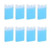 Beaupretty 8 Pièces Lunch Box Cooling Packs Reusable Ice Packs for Bento Box Backpack Cooler Food Freshness and Air Cooler Boost
