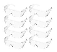 Beaupretty 8 Pièces Lunettes de Protection Transparentes en PC Design à Persiennes, Légères et Ergonomiques, pour Protection Particules Volantes en Laboratoire et Métallurgie