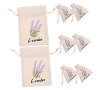 Beaupretty 8 Pièces Sachets à Cordon Pour Bijoux Pochettes Toile Vides Sachets Parfumés Réutilisables Pochettes à Cordon Pour Lavande Petits Objets