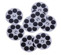 Beaupretty 8 Pièces Sticker Thermomètre Bain Garçon Fille LCD Adhésif pour Surveillance Température Eau Aquariums