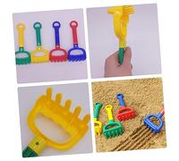 Beaupretty 8pièces Râteau à Sable Jouet De Plage pour Garçon Fille De Jouets De Sable Plastique Jeu De Plage