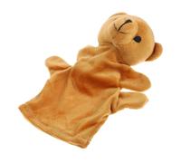 Beaupretty à Main Animaux Peluche Ours Interactif pour Garçon Fille Éducatif Favorise la Créativité Communication pour Histoires Famille Compact et Portable