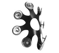 Beaupretty Accessoire Hihat Cymbal Pet et Acier Inoxydable pour Batterie Anneau Tambour et Polyvalent pour Musique