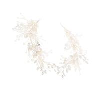 Beaupretty Accessoires De Cheveux De Mariage Uniques Bandeau À Motif De Feuilles Cheveux De Mariée Argentés