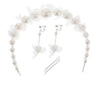 Beaupretty Accessoires De Cheveux Pour Mariée Coiffe De Mariage Élégante Boucles Oreilles Pendantes Pour Jour Mariage