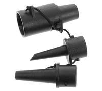 Beaupretty Adaptateur Polyvalent Compact et Nylon de Air en Pompe Noir Portable Kit de Réparation Embouts de Gonflage pour Matelas Gonflables et Anneaux de Natation