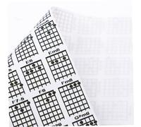 Beaupretty Affiche Murale Guitare pour Étudiants Poster Guide Simples et Pratique Décoration Pédagogique pour Apprentissage Rapide des