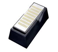Beaupretty Affûteur de Couteaux à Quatre Faces en Fer Extra-dur, Bloc D'affûtage Diamanté pour Coutellerie, Outil Professionnel Cuisine, 1 Pièce