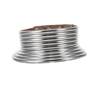 Beaupretty African Long Neck Collar Necklace Chunky Tribal Bib Choker For Women Lightweight Egyptian Jewelry Punk Statement Accessory For Parties And Special Occasions