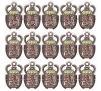 Beaupretty Alliage Breloques Scarabées Vintage 20 Pièces pour Bijoux | Style Égyptien Ancien, Usage Multi-usage pour Fermetures Éclair et Ornements Suspendus, Lot Fiable pour Ateliers Créatifs