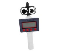 Beaupretty Anémomètre Portable Compact avec Écran LCD Lumineux Mesure Précise Vitesse Du Vent Instrument Léger pour Enseignement Géographie Agriculture et Foresterie