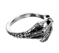 Beaupretty Anneau de griffe de dragon délicat Noir anneaux femmes bagues cool pour hommes bijoux bague femme bagues pour les femmes Anneaux pour la mode des hommes Alliage de zinc